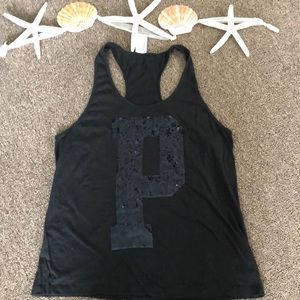 Pink Victoria Secret race back black